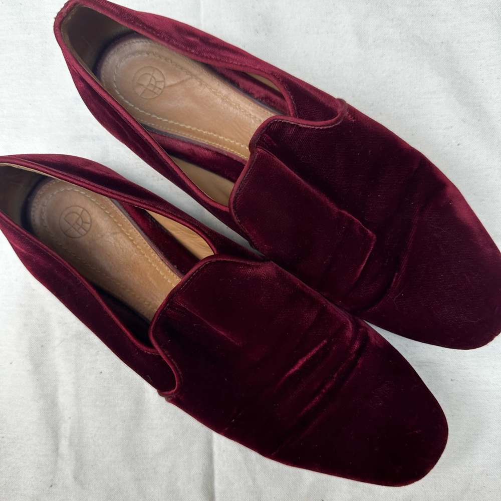 The Row Velvet Loafers 36/6